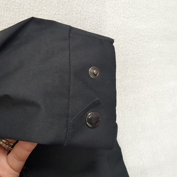 Athleta Sutro Rain Jacket Black Women's Size XS Oversized Like New - Picture 5 of 15